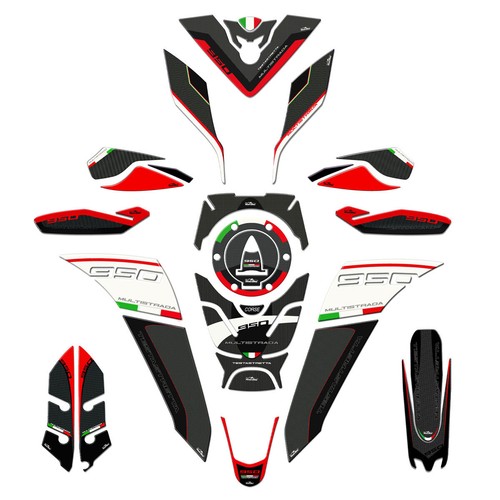 Kit motorcycle stickers - kit, 3d