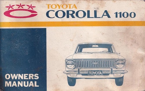 1968 toyota corolla owners - toyota,