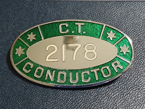 Vintage bus conductor - *bus,