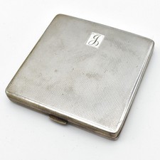 Antique Silver Plated Powder