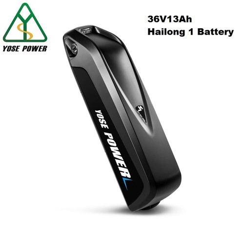 36v13ah down tube battery - down,