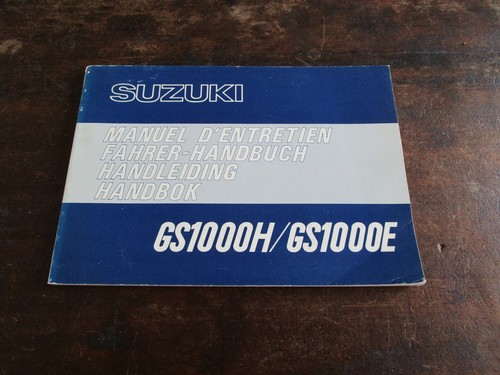 Suzuki gs1000 gs1000h gs1000e - suzuki,