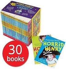 Horrid Henrys Loathsome Library 30 Books Collection Box Gift  | Francesca Simon 