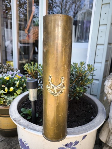 Ww1 trench art shell - trench,