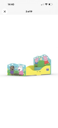 Peppa pig toddler bed - toddler, kids