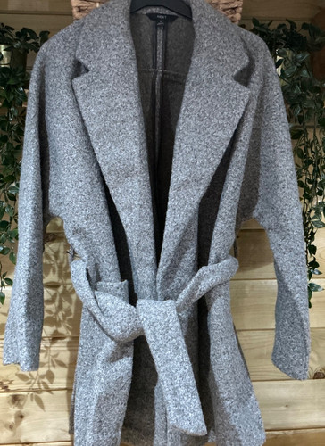 Next grey belted boucle - grey,