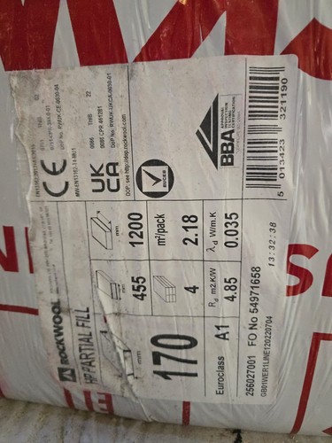 Rockwool insulation packets - rockwool,