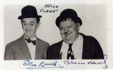 STAN LAUREL & OLIVER HARDY