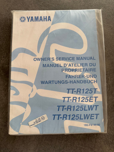 Yamaha r125t ttr 125et - &, ttr-125et