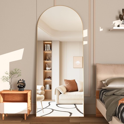 Arched floor mirror arch - mirror,