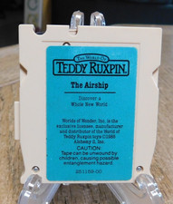 Teddy Ruxpin Vintage 1985 Playskool Cartridge Tape The Airship