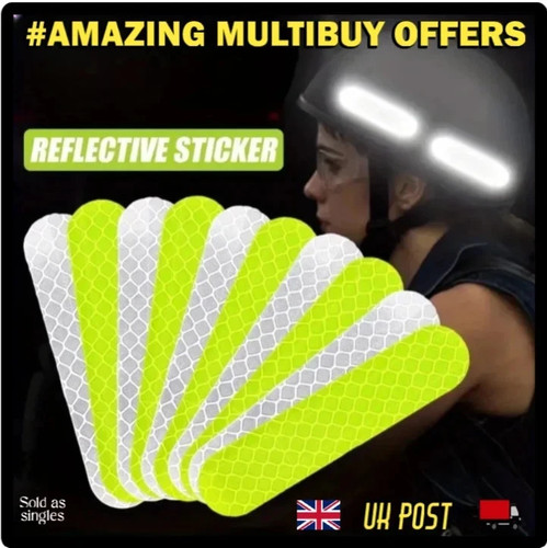 Reflective sticker safety - sticker,