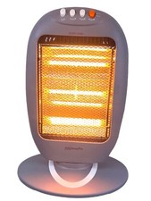 Halogen Heater 3 Bar Electric Heater Adjustable 400w, 800w, 1200w Heat Setting