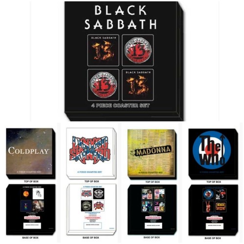 Piece coaster sets metal - 4, sets: