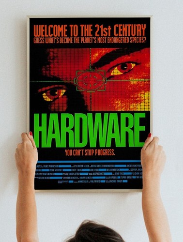 Hardware 1990 movie poster - hardware,
