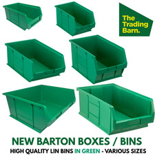 Green Plastic Parts Lin Bins