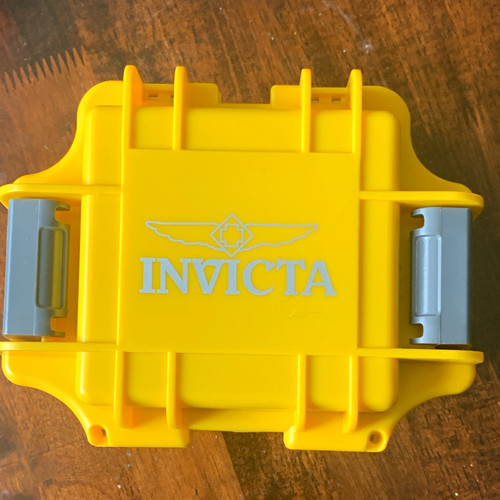 Invicta yellow plastic watch - invicta,