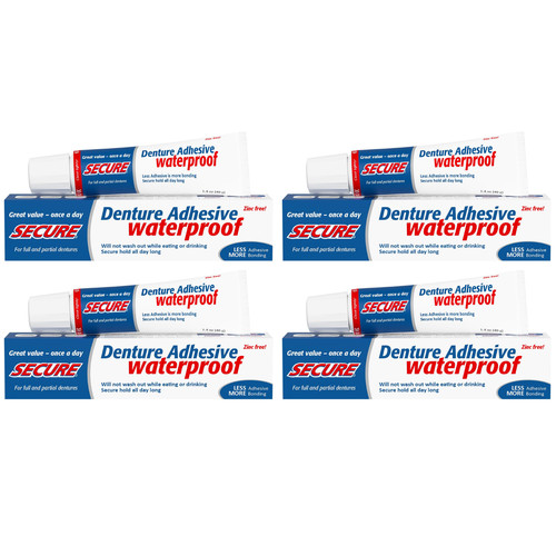 Secure denture adhesive cream - secure,