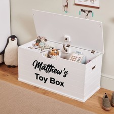 Personalised Toy Box Name