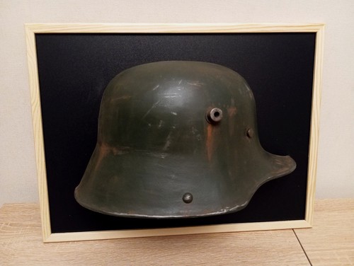 German ww1 era half helmet - half, m16