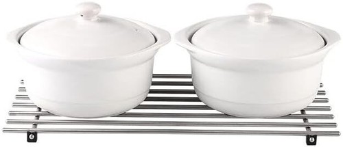 Stainless steel trivet - steel, –