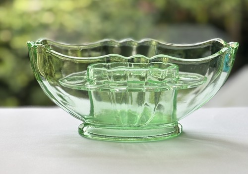 Vintage bristol green glass - vintage,