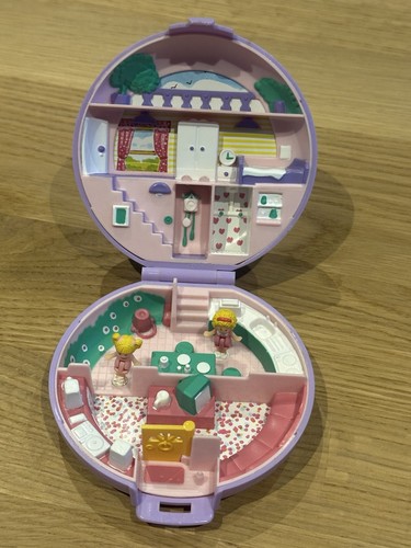 Vintage polly pocket - pocket, bluebird
