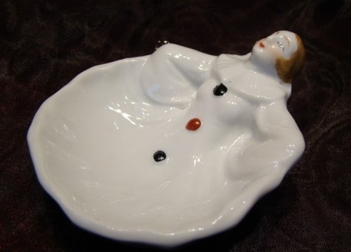 Bowl pierrot clown art deco - pierrot,