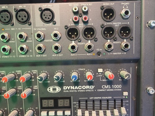 Dynacord cms1000 stereo mixer - cms1000,