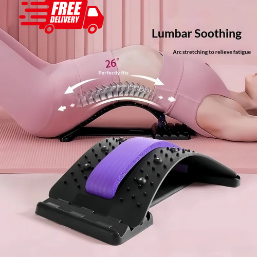 Back stretcher for pain relief - back,