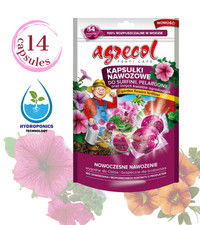 Fertilizer  capsules for PELARGONIA, SURFINIA -14 pcs in pack. Easy to use