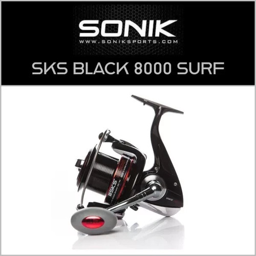 Sonik sks black surf - reel, 8000