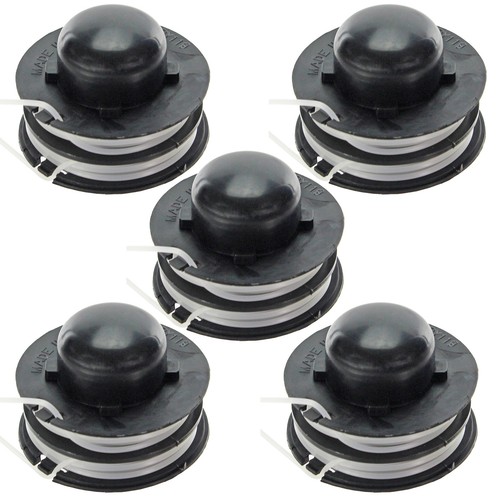 Dual feed strimmer line - feed, spool