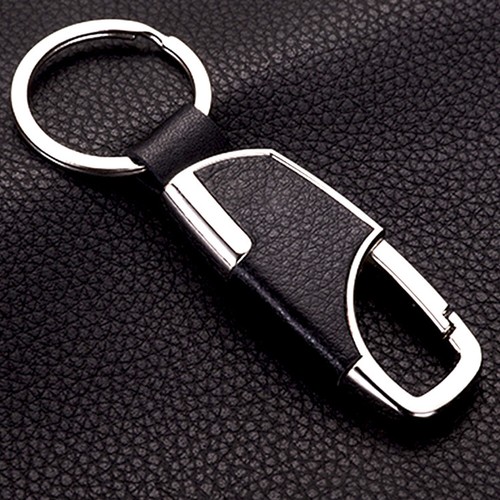 Silver metal leather car - silver,