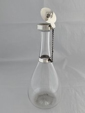 Sterling Silver Decanter LARGE 1881 Sheffield VICTORIAN Antique Wine Claret Jug