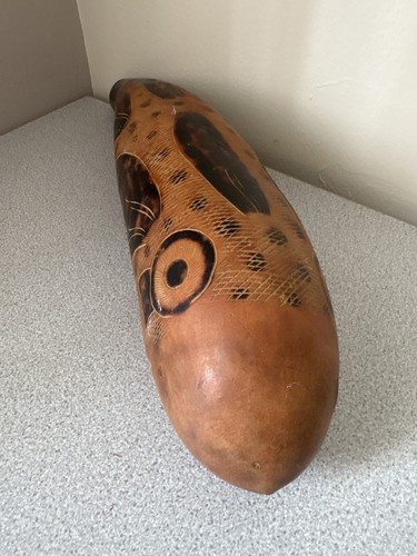 Vintage peruvian hand carved - peruvian,