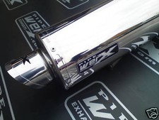 Pipe Werx - Kawasaki ZXR 400 L Stainless Round Race Exhaust Can, Silencer