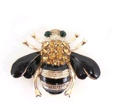 Luxury Amber Crystal Enamel