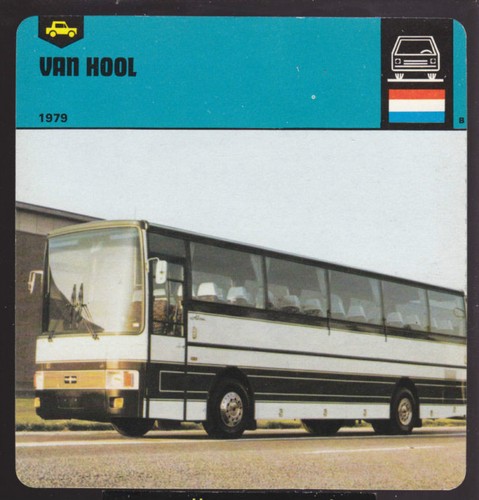 1979 van hool bus coach - 1979,