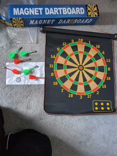 Magnetic dart board - dart,