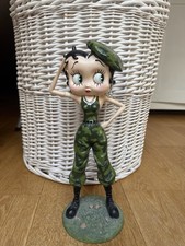 Large Betty Boop Army Soldier