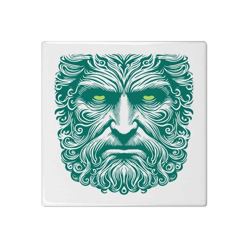 Head neptune 108mm square - 'head, neptune'