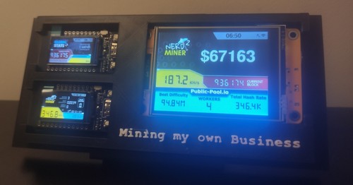 Nerd miner crypto mining rig - mining,