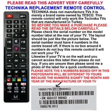 TECHNIKA REMOTE CONTROL A