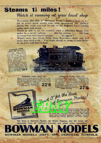 Bowman steam locomotive - locomotive, retro