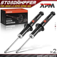 2x Gas Shock Absorber Front