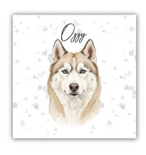 Husky Personalised Fridge