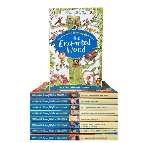 Enid blyton book set 9 - blyton, x