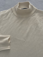 NEW GIONFRIDDO MADE IN ITALY MENS MOCK NECK MERINO BLEND SWEATER Sz XXXL