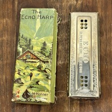 Vtg M. Hohner Echo Harp
